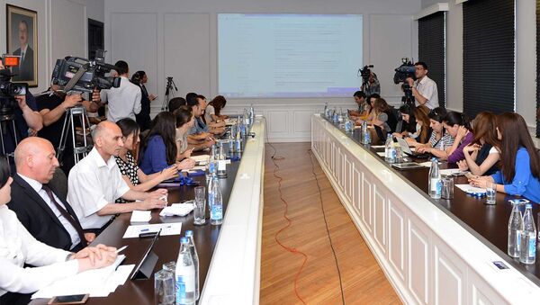 Презентация проекта Фонд кредитования обучающихся студентов - Sputnik Азербайджан