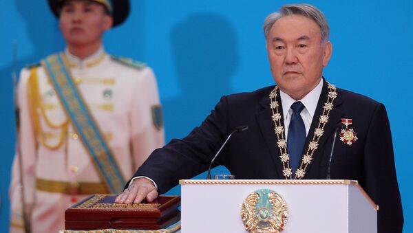 Президент Казахстана Нурсултан Назарбаев. Архивное фото - Sputnik Азербайджан