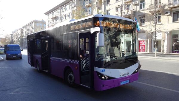 Bakıda avtobus - Sputnik Azərbaycan