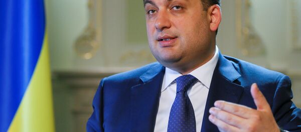 Владимир Гройсман, премьер-министр Украины Владимир Гройсман, премьер-министр Украины - Sputnik Азербайджан