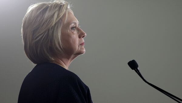 Кандидат в президенты от Демократической партии США Хиллари Клинтон - Sputnik Азербайджан