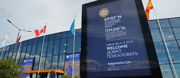 Подготовка к открытию Петербургского экономического форума - Sputnik Азербайджан