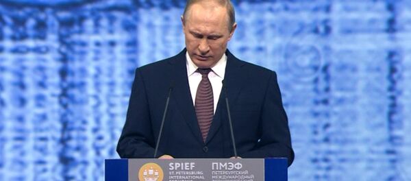 Путин на ПМЭФ о глобальной экономике, отношениях с ЕС и евразийском партнерстве - Sputnik Азербайджан