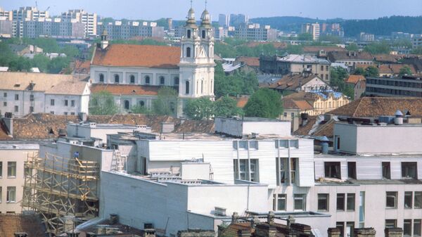 Вид на город Вильнюс - Sputnik Азербайджан