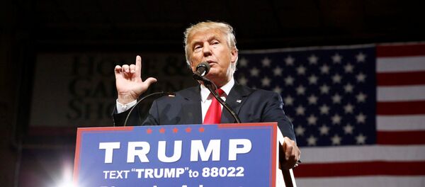 ABŞ prezidentliyinə namizəd Donald Tramp ABŞ prezidentliyinə namizəd Donald Tramp - Sputnik Азербайджан