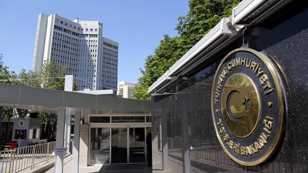 Здание Министерства иностранных дел Турции. Архивное фото - Sputnik Азербайджан