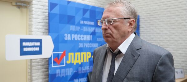 Лидер ЛДПР Владимир Жириновский Лидер ЛДПР Владимир Жириновский - Sputnik Азербайджан