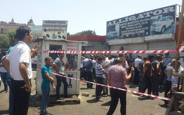 Sahibkarların çoxu hadisəyə görə bazarın sahibi Rasim Salmanovu günahlandırır - Sputnik Azərbaycan