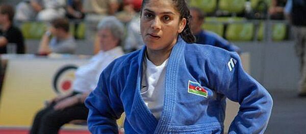 Пятикратный чемпион мира и двукратный чемпион Европы по самбо Зульфия Гусейнова - Sputnik Азербайджан