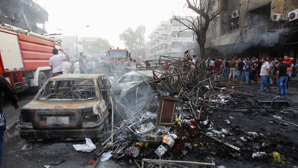Теракт в Багдаде. Архивное фото - Sputnik Азербайджан