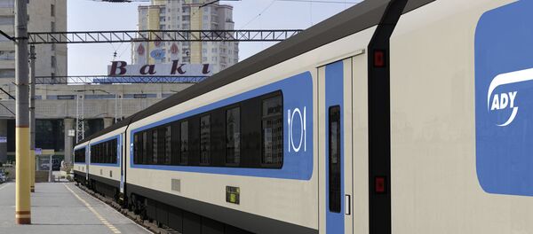 Поезд холдинга Stadler Rail Group - Sputnik Азербайджан