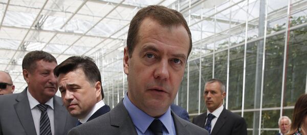 Рабочая поездка премьер-министра РФ Д. Медведева в Московскую область - Sputnik Азербайджан