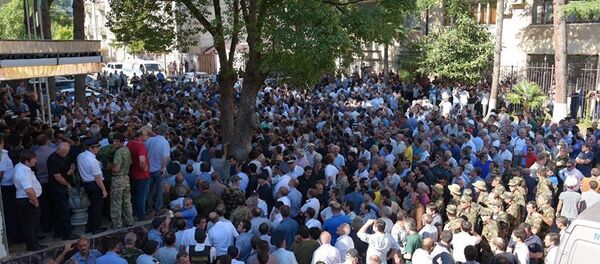 Съезд сторонников оппозиционных сил в Сухуме Съезд сторонников оппозиционных сил в Сухуме - Sputnik Азербайджан