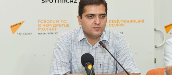 Эльхан Шахиноглу, политолог, руководитель аналитического центра Атлас - Sputnik Азербайджан