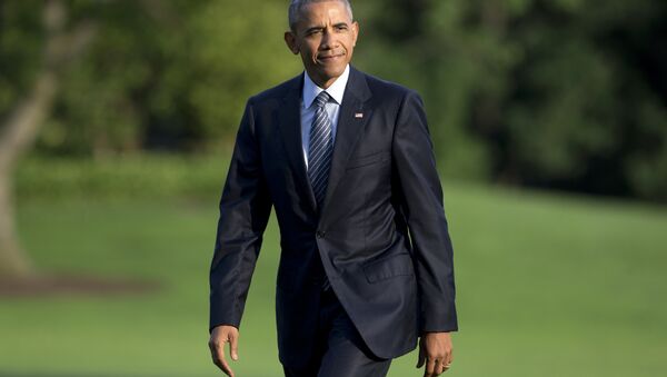 Барак Обама, президент США - Sputnik Azərbaycan