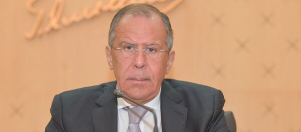 Министр иностранных дел Сергей Лавров в ходе пресс-конференции глав МИД Азербайджана в Баку - Sputnik Азербайджан