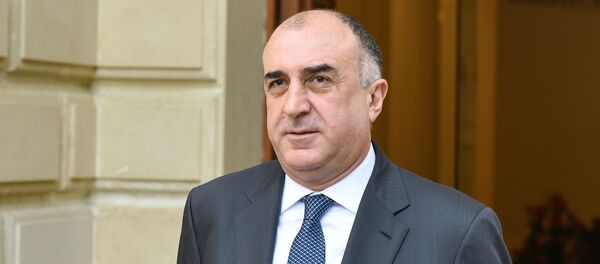 Эльмар Мамедъяров, министр иностранных дел Азербайджана. Архивное фото - Sputnik Азербайджан