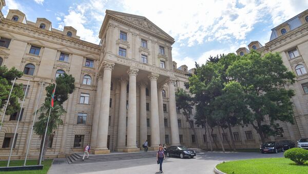 Здание Министерства иностранных дел Азербайджанской Республики в Баку - Sputnik Azərbaycan