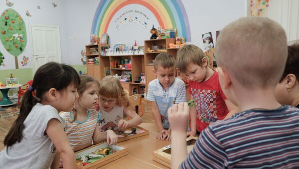 Детский сад - Sputnik Азербайджан
