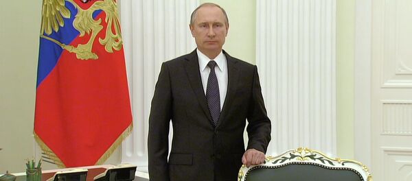 Путин Олланду: Россия знает, что такое террор - Sputnik Азербайджан