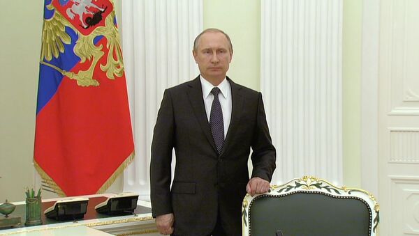 Путин Олланду: Россия знает, что такое террор - Sputnik Азербайджан