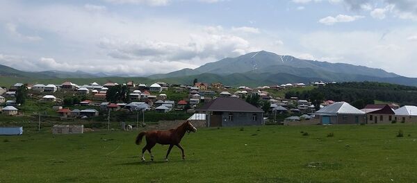 Одним из излюбленных мест отдыха в Азербайджане является село Хошбулаг Дашкесанского района - Sputnik Азербайджан