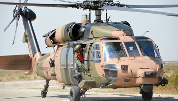 Türkiyə hərbi hava güvvələri helikopteri - Sputnik Azərbaycan