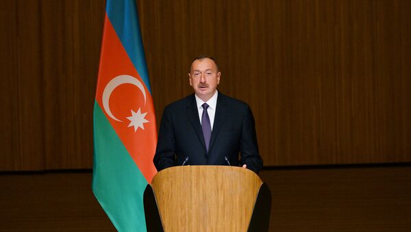 Azərbaycan prezidenti İlham Əliyev - Sputnik Azərbaycan