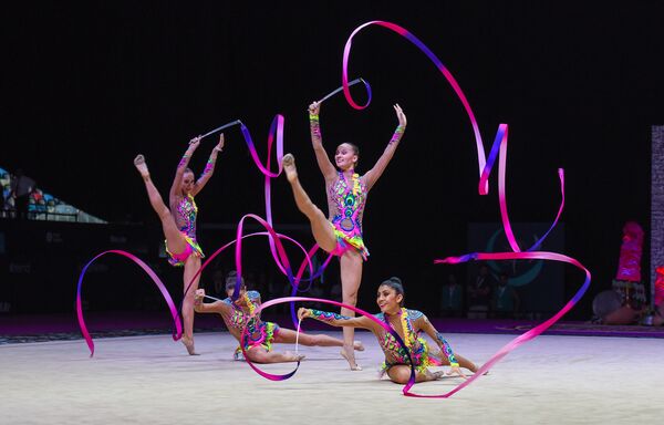 Открытие Кубка мира по художественной гимнастике в Баку - Sputnik Азербайджан
