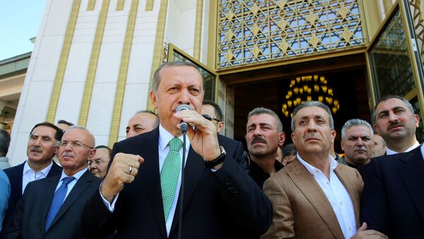 Президент Турции Тайип Эрдоган - Sputnik Азербайджан