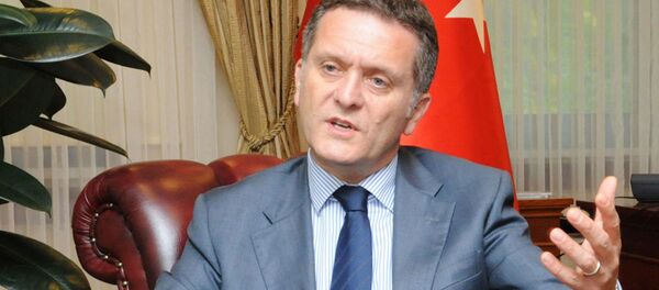 Посол Турции в Азербайджане Исмаил Алпер Джошкун Посол Турции в Азербайджане Исмаил Алпер Джошкун - Sputnik Азербайджан