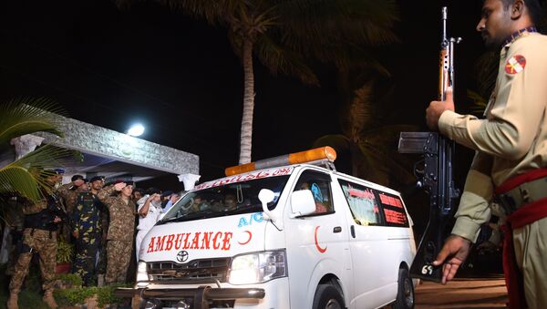 Машина скорой помощи в Карачи. Архивное фото - Sputnik Азербайджан