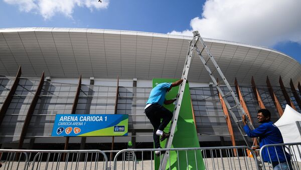 Подготовка Рио-де-Жанейро к Олимпийским играм - Sputnik Азербайджан