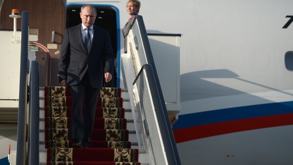 Rusiya prezidenti Vladimir Putin. Arxiv şəkli - Sputnik Azərbaycan