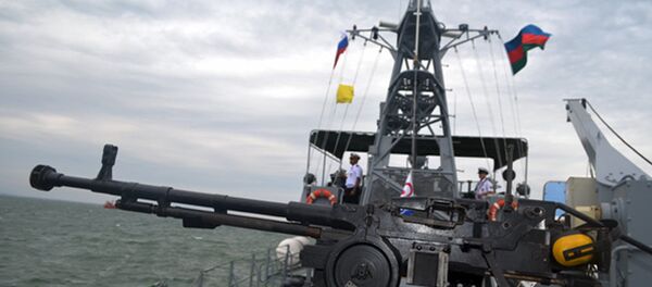 Военные моряки Азербайджана добились успеха в конкурсе Кубок Каспия-2016 - Sputnik Азербайджан