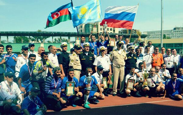 Военные моряки Азербайджана добились успеха в конкурсе Кубок Каспия-2016 - Sputnik Азербайджан