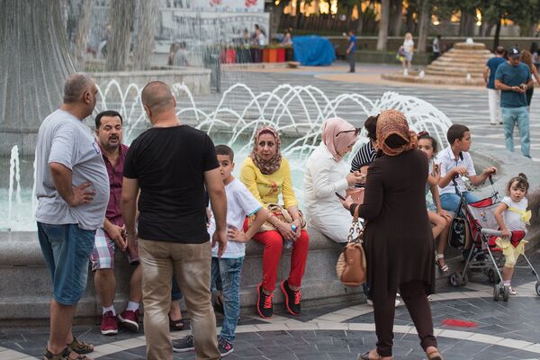 Арабские туристы в Баку - Sputnik Азербайджан