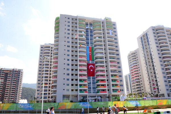 Олимпийская деревня в Рио-де-Жанейро - Sputnik Азербайджан