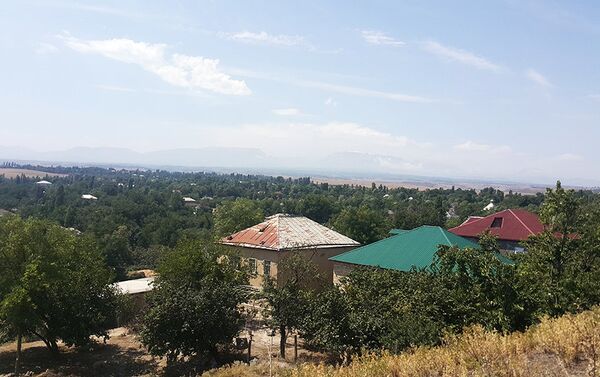 Вид на деревню Гюндюзгала - Sputnik Азербайджан