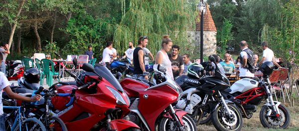 Международный мотофестиваль Caspian Motorcycle Festival в Набрани - Sputnik Азербайджан