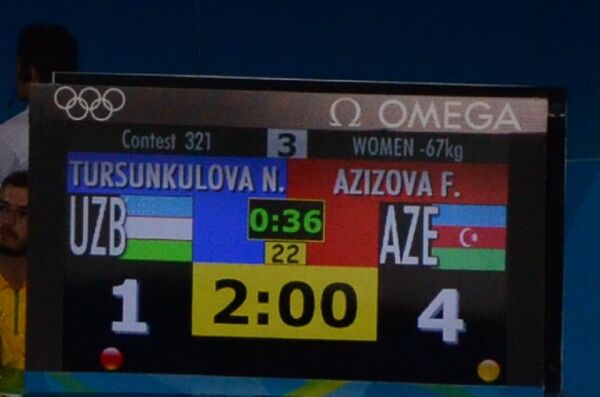 Фарида Азизова прошла в полуфинал на Олимпиаде - Sputnik Азербайджан