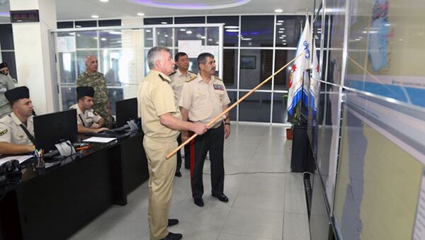 Командно-штабные учения в ВМС Минобороны АР - Sputnik Азербайджан