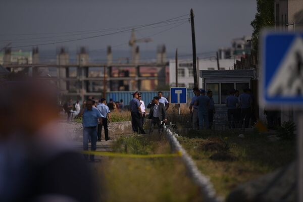 ...позже выяснилось, что взрыв прогремел на территории посольства Китая в Кыргызстане - Sputnik Азербайджан