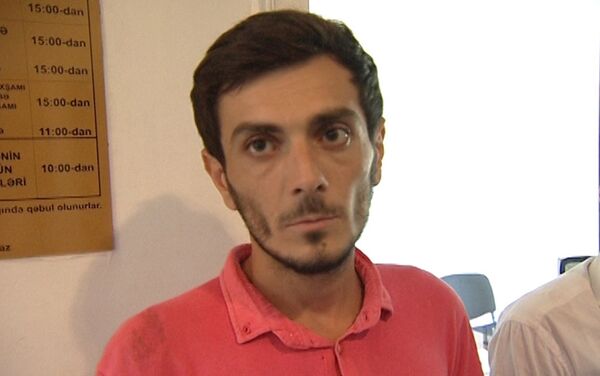 Член преступной группировки, обвиняемой в убийстве Эльнура Гумбатова - Sputnik Азербайджан