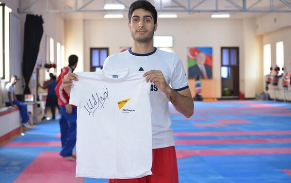 Бронзовый призер Олимпиады Милад Харчегани - Sputnik Азербайджан