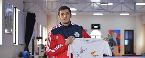 Олимпийский чемпион Рио-2016, тхэквондист Радик Исаев Олимпийский чемпион Рио-2016, тхэквондист Радик Исаев - Sputnik Азербайджан