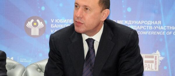 Бывшый председатель правления ОАО Международный банк Азербайджана (МБА) Джахангир Гаджиев Бывшый председатель правления ОАО Международный банк Азербайджана (МБА) Джахангир Гаджиев - Sputnik Азербайджан