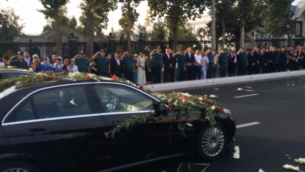 Ташкент простился с первым президентом Узбекистана Исламом Каримовым - Sputnik Азербайджан