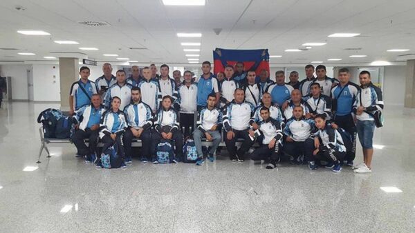 Азербайджанская паралимпийская сборная прибыла в Бразилию - Sputnik Azərbaycan