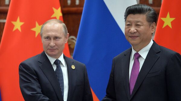 Визит президента РФ В. Путина в Китай. День второй - Sputnik Азербайджан